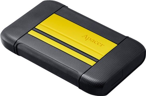 Зовнішній жорсткий диск Apacer AC633 1 TB Energetic Yellow X Tough Black (AP1TBAC633Y-1)