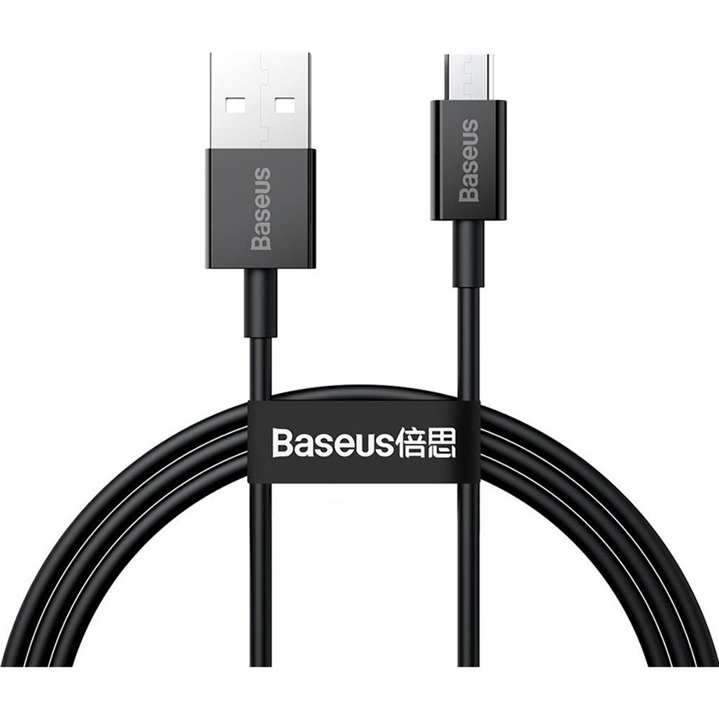 

Кабель Baseus Superior Series Fast Charging micro-USB 2A 2m Black (CAMYS-A01)