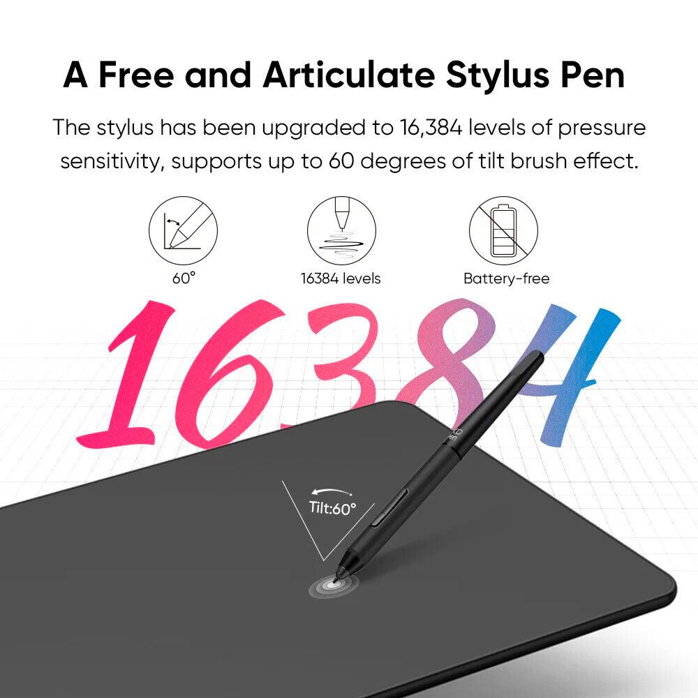 Графічний планшет XP-Pen Deco 01 V3 Black