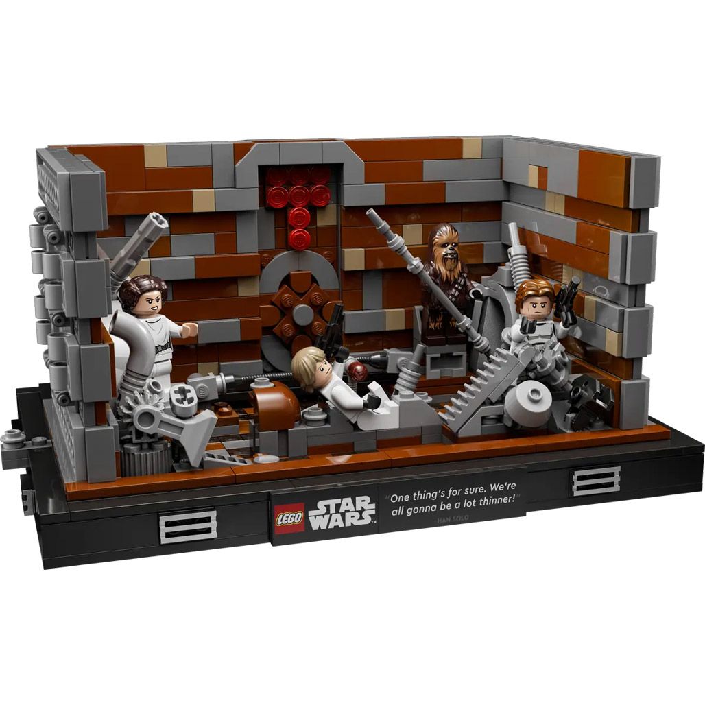 

Конструктор LEGO Star Wars Диорама: Уплотнитель мусора на Звезде Смерти (75339)
