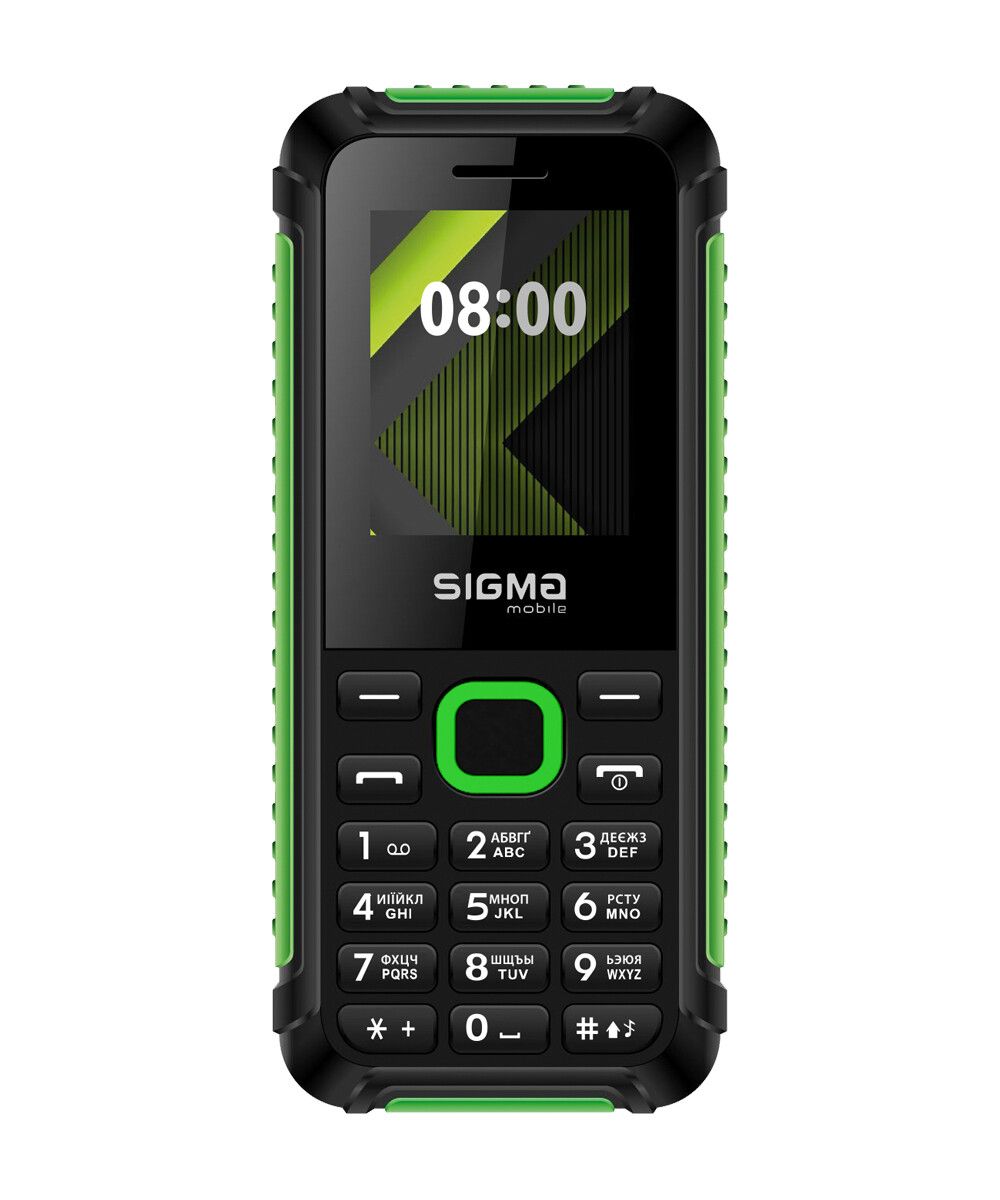 

Мобильный телефон Sigma mobile X-style 18 TRACK (Green) UA-UCRF
