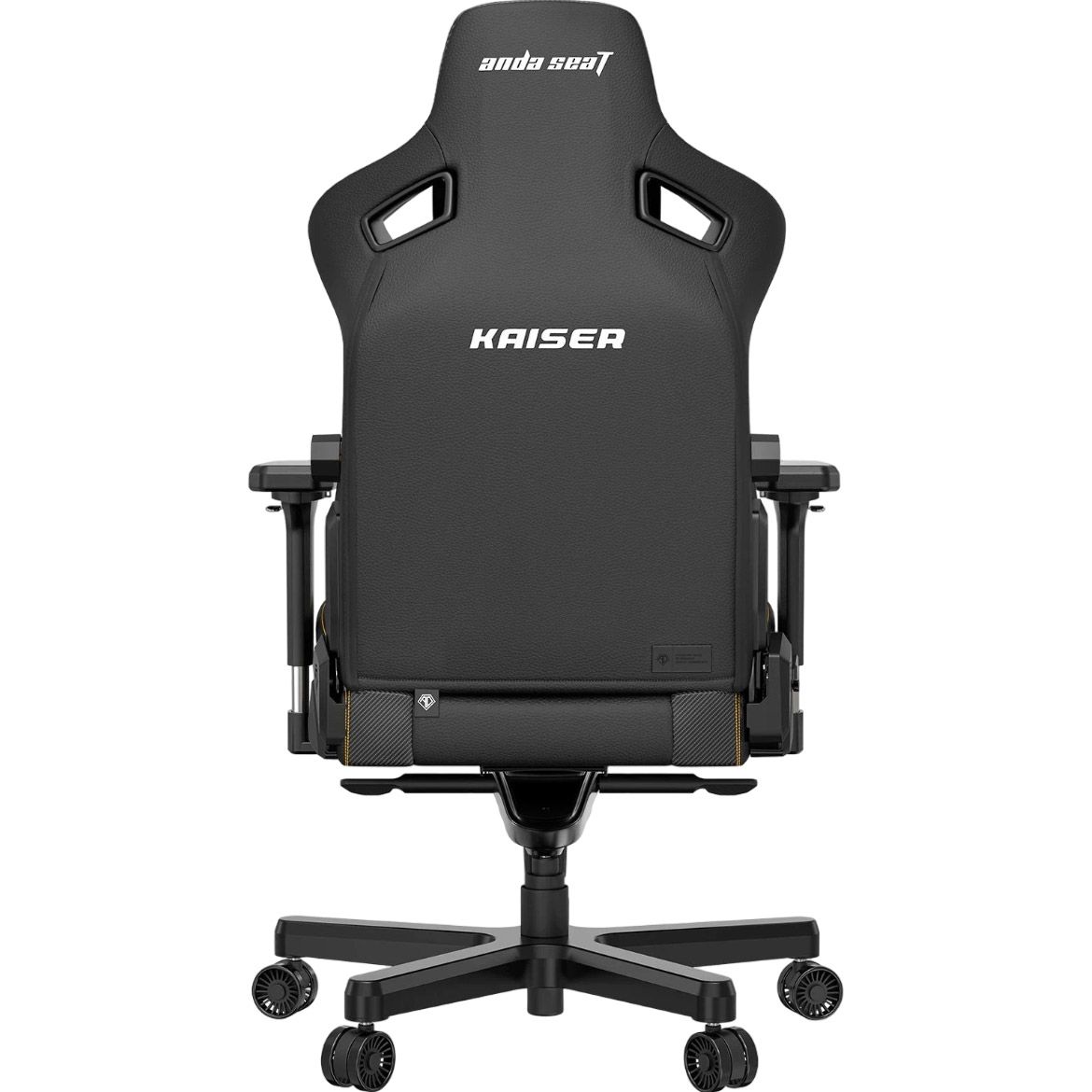 Геймерське крісло Anda Seat Kaiser 3 XL Leather Black (AD12YDC-XL-01-B-PV/C) 