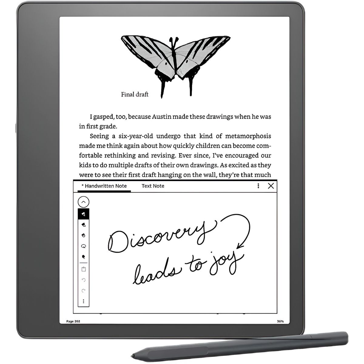 

Електронна книга Amazon Kindle Scribe Basic Pen 16GB Black (B09BS26B8B) Вітрина