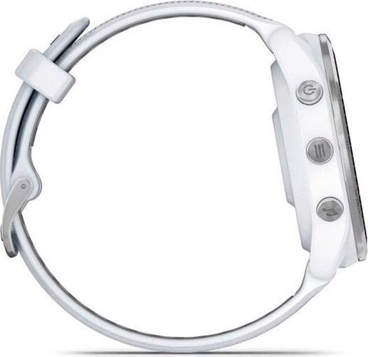 Смарт-годинник Garmin Forerunner 965 Titanium Bezel with Whitestone Case and Whitestone/Powder Gray Silicone Band (010-02809-01/11)