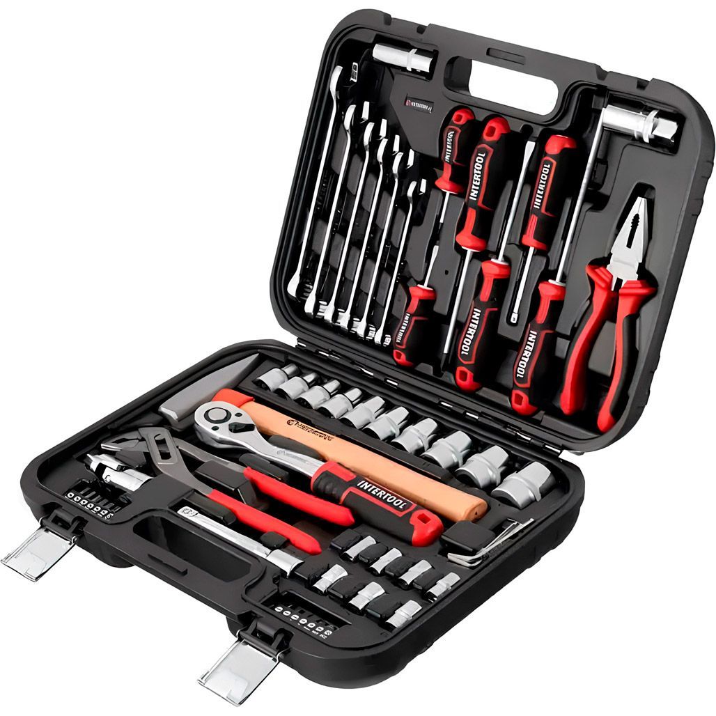 

Набор инструментов Intertool Storm ET-8056 56шт