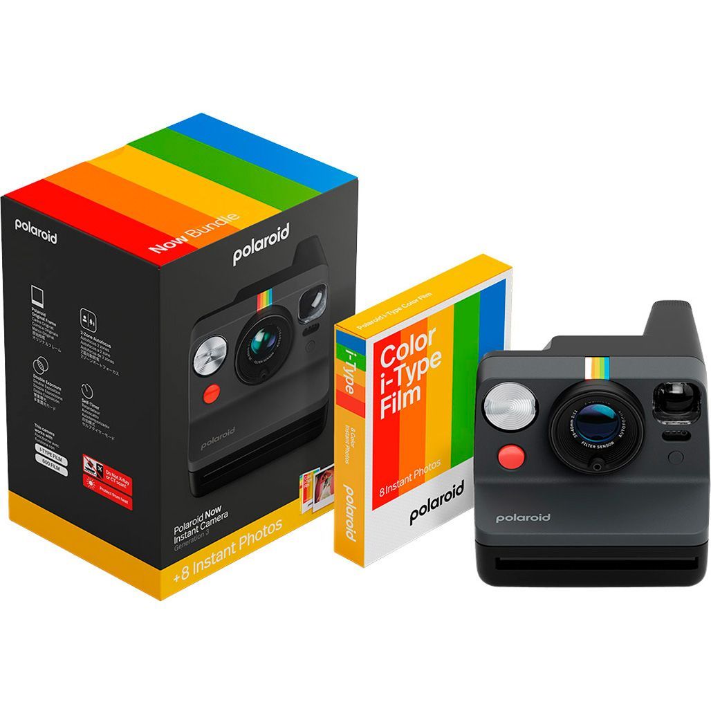 

Фотокамера моментального друку Polaroid Now Gen 3 E-box Black (006560)