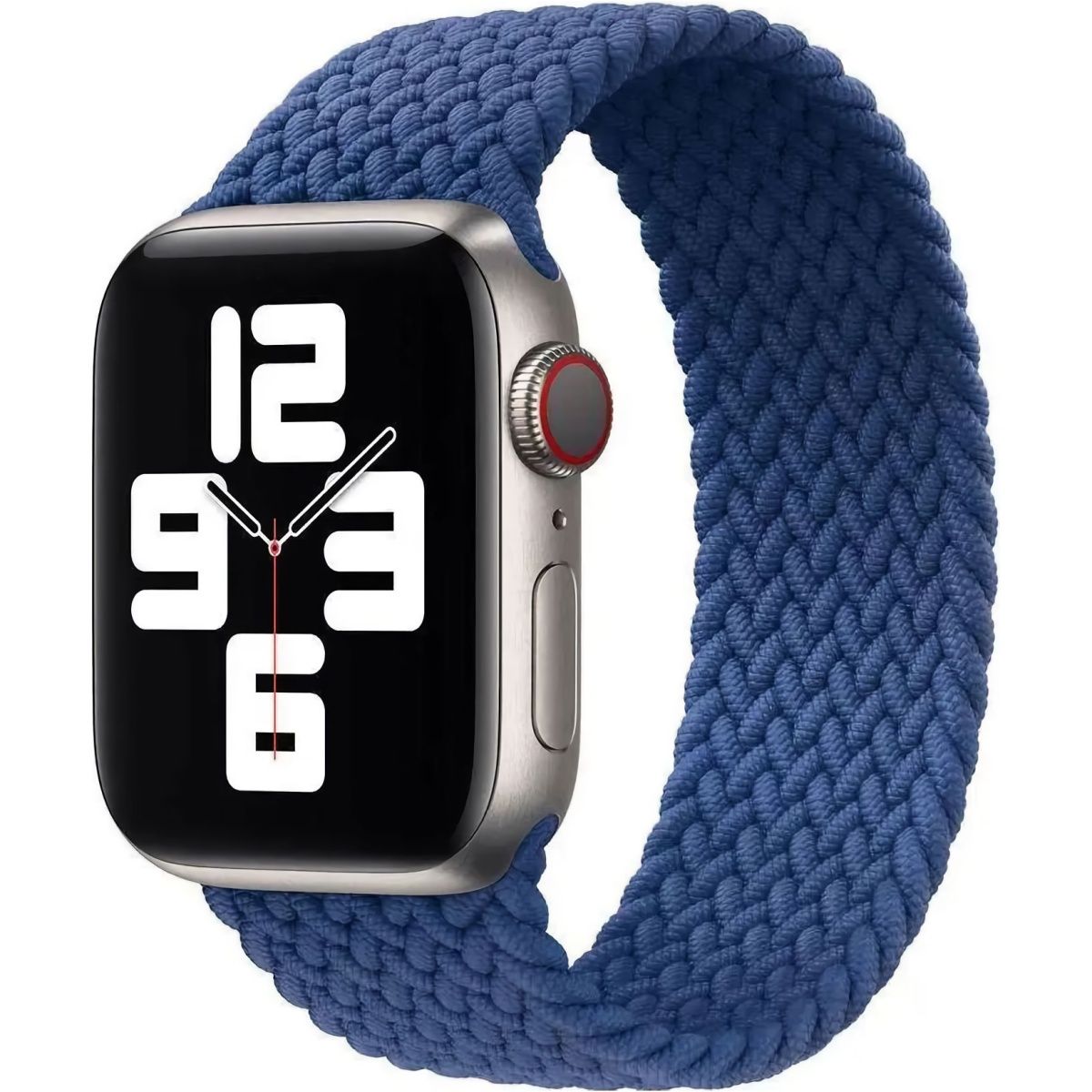 

Ремінець Braided Solo Loop Band для Apple Watch 42/44/45/49mm Atlantic Blue Size 8 160mm