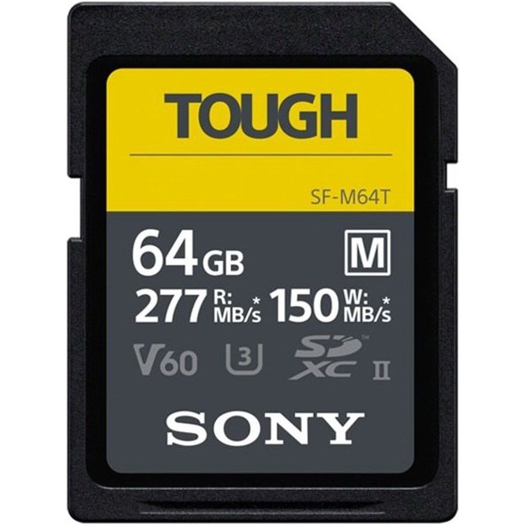 

Карта пам'яті Sony SDXC Tough M 64GB UHS-II U3 V60 (SFM64T.SYM)