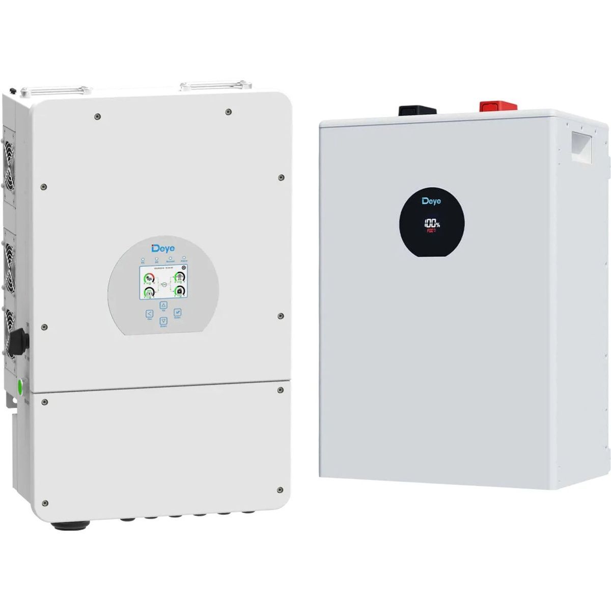 

Система хранения энергии Deye SUN-12K-SG02LP1-EU-AM3 12kW + 1 АКБ SE-F12-C 11.8kWh (51.2V/230Ah/11800Wh)