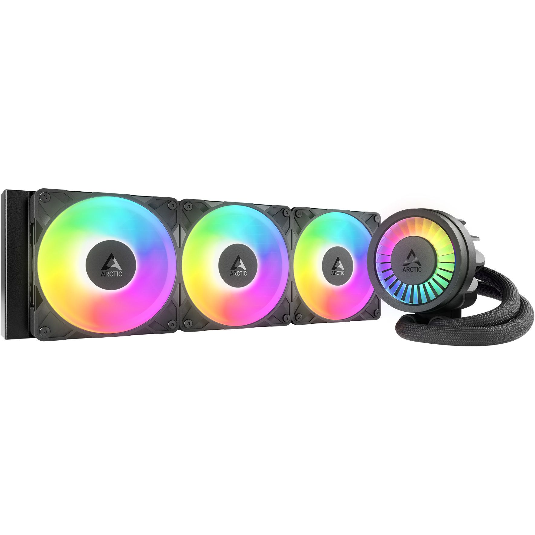 

Система водяного охолодження Arctic Liquid Freezer III Pro 360 A-RGB Black (ACFRE00184A)