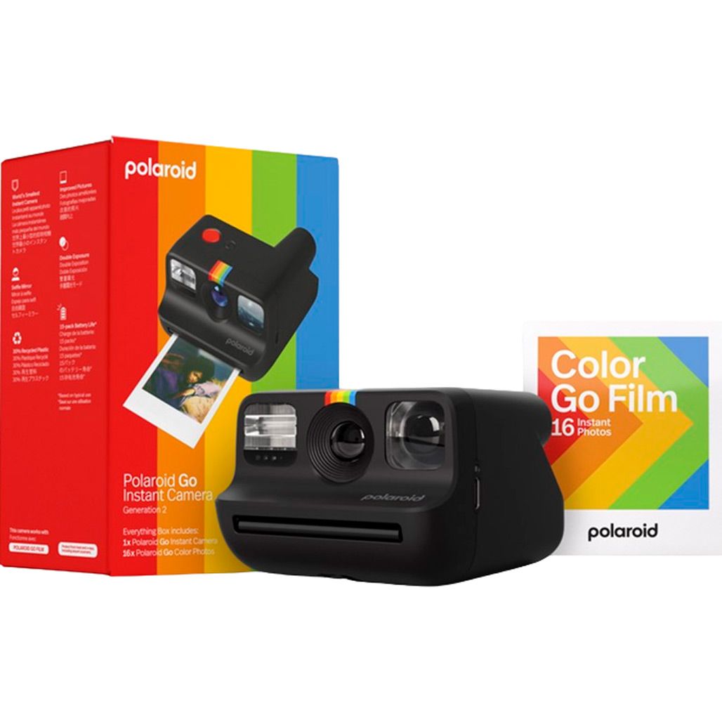 

Фотокамера моментального друку Polaroid Go Gen 2 E-box Black (6280)