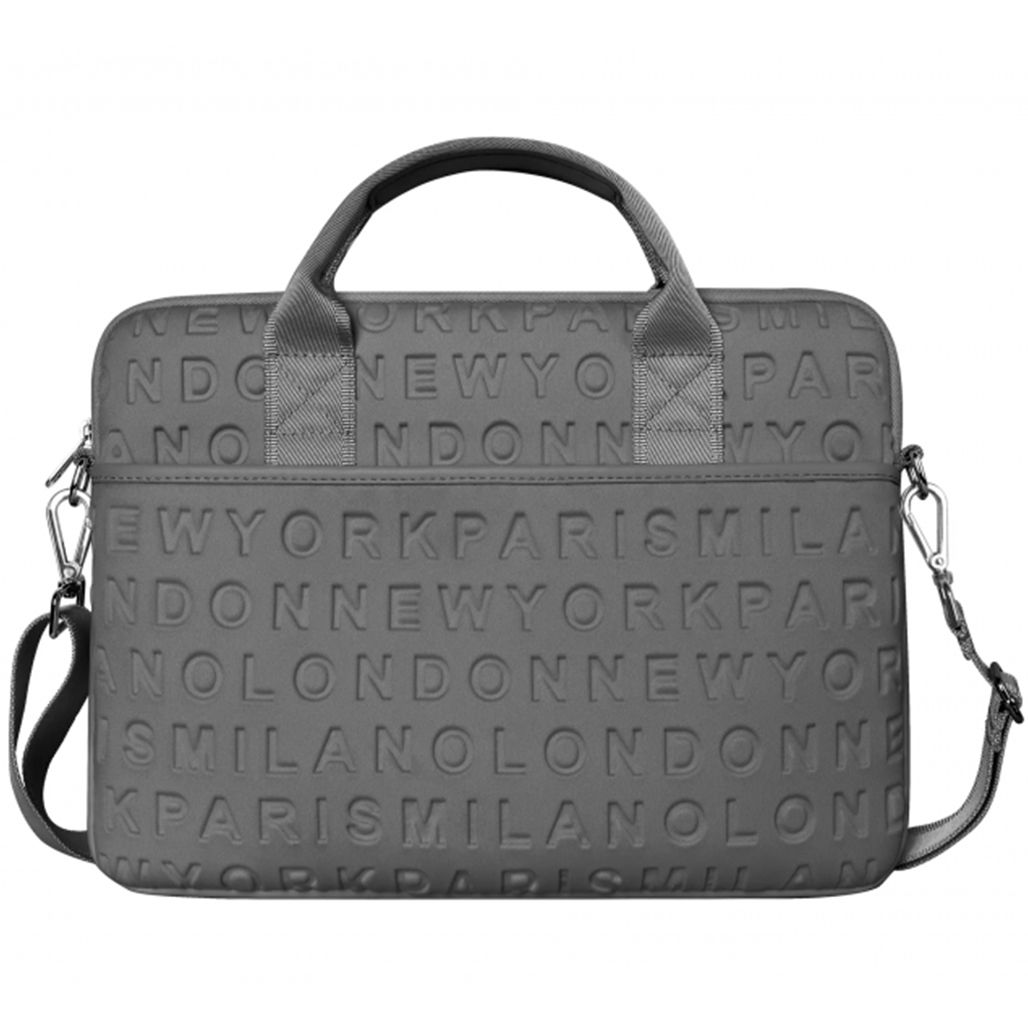 

Сумка для ноутбука WiWU Cosmo Slim Case for MacBook 13,3` / 14` Grey (6957815515868)