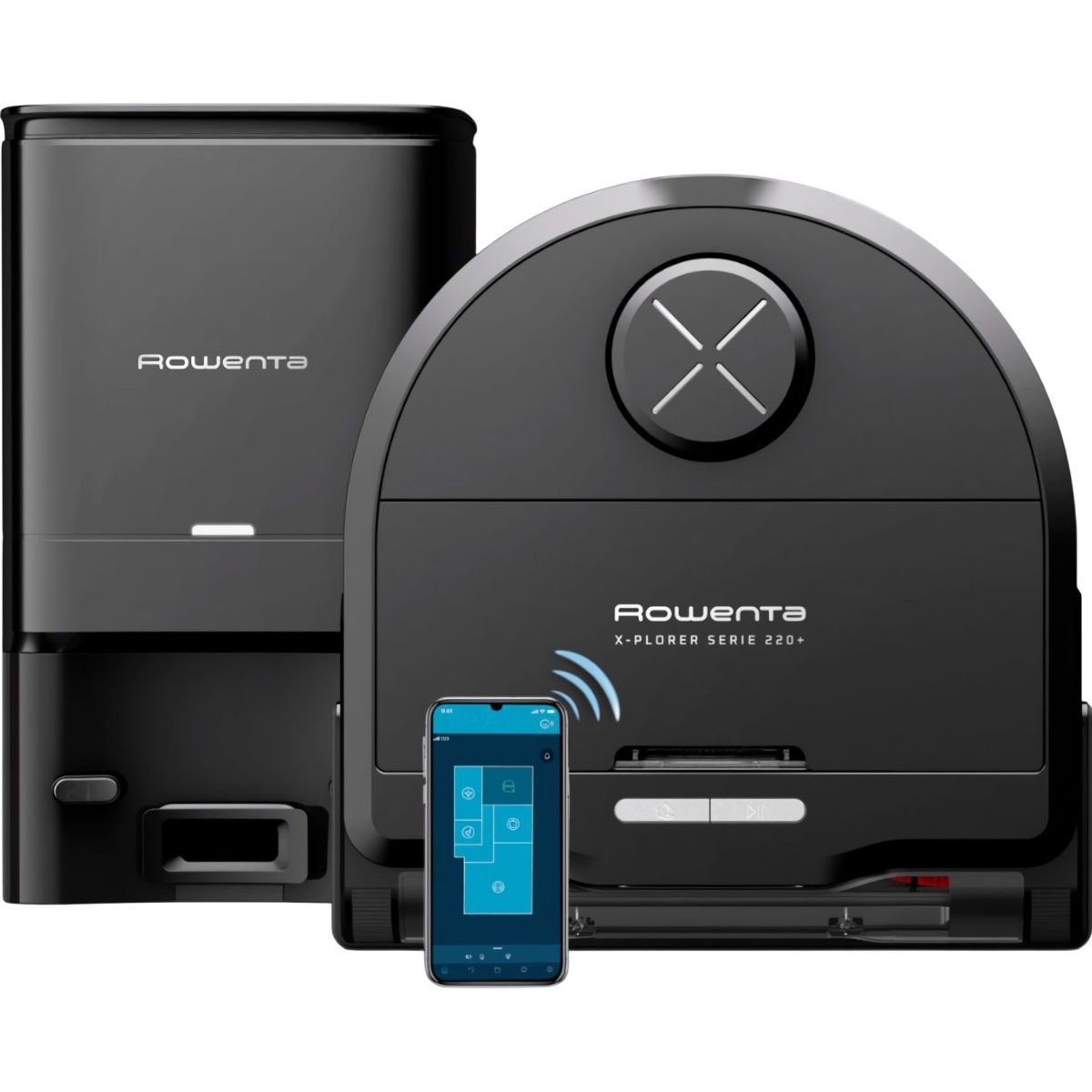 Робот-пилосос Rowenta X-Plorer Serie 220+ Animal & Allergy RR9495WH