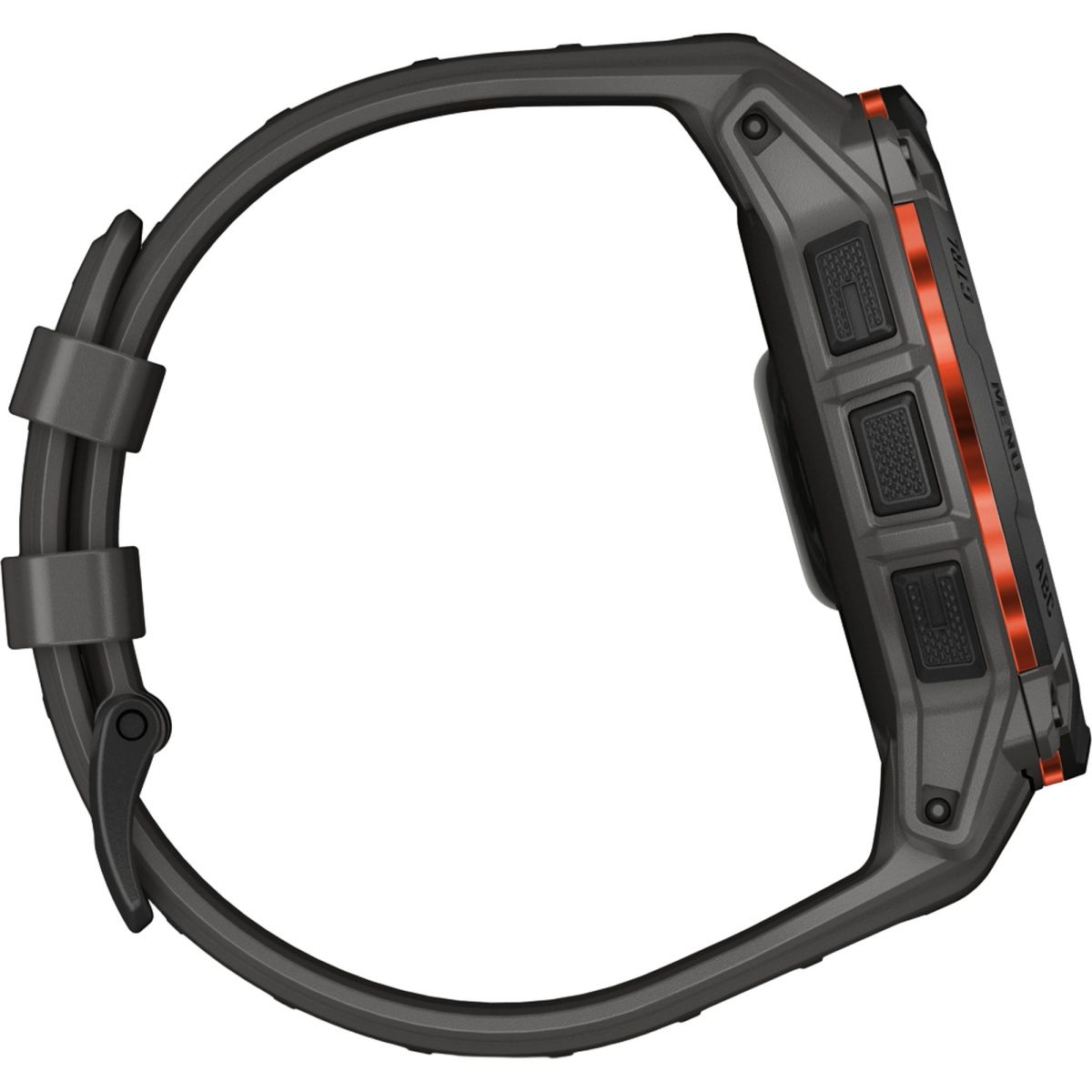 Смарт-годинник Garmin Instinct 3 50mm Solar Black with Charcoal Band (010-02935-00)
