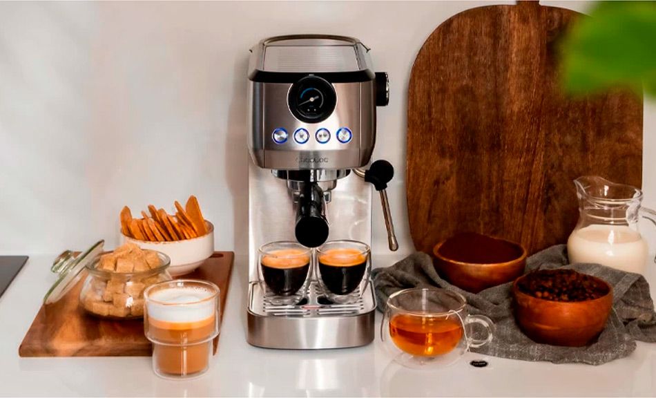 Кавоварка ріжкова Espresso 20 Steel Pro (CCTC-01984)