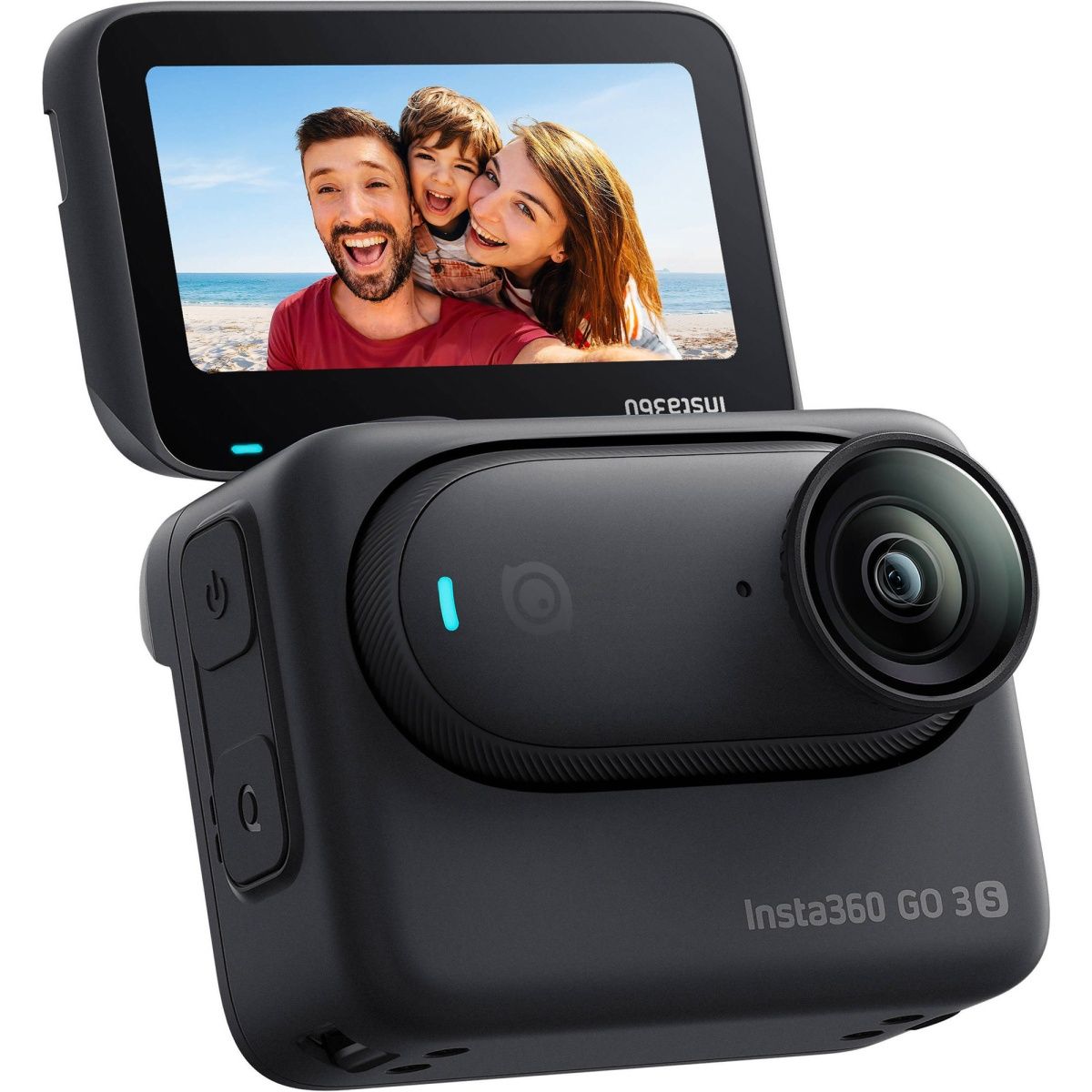 Екшн-камера Insta360 GO 3S 64GB Standard Bundle Black (CINSAATA_GO3S14) EU
