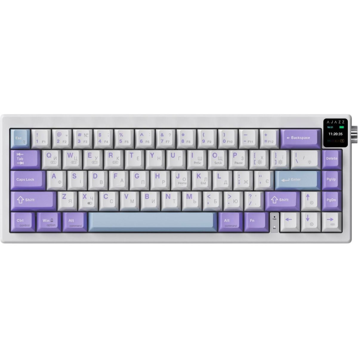 

Клавиатура Ajazz AK650 Flying Fish Switch Purple (AK650-FF-PWB)