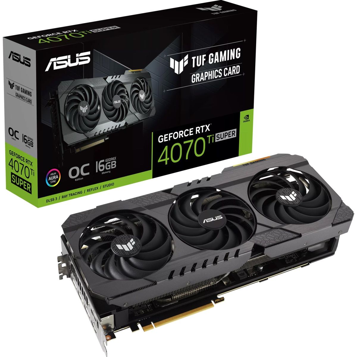 

Відеокарта Asus TUF Gaming GeForce RTX 4070 Ti SUPER 16GB GDDR6X OG OC Edition (TUF-RTX4070TIS-O16G-OG-GAMING)
