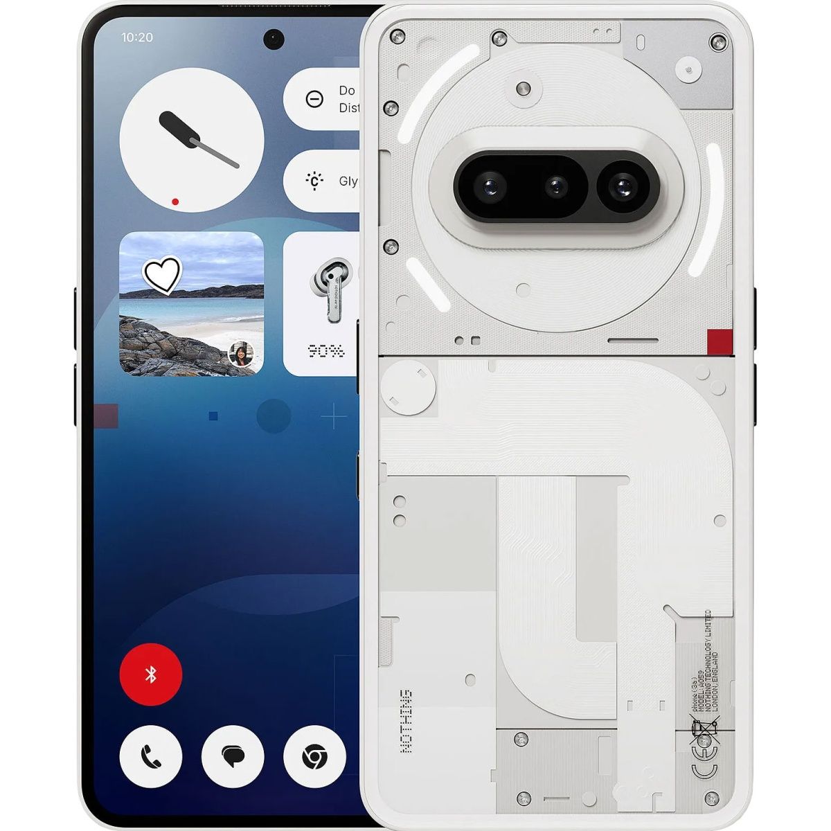 

Смартфон Nothing Phone (3a) 8/128GB White