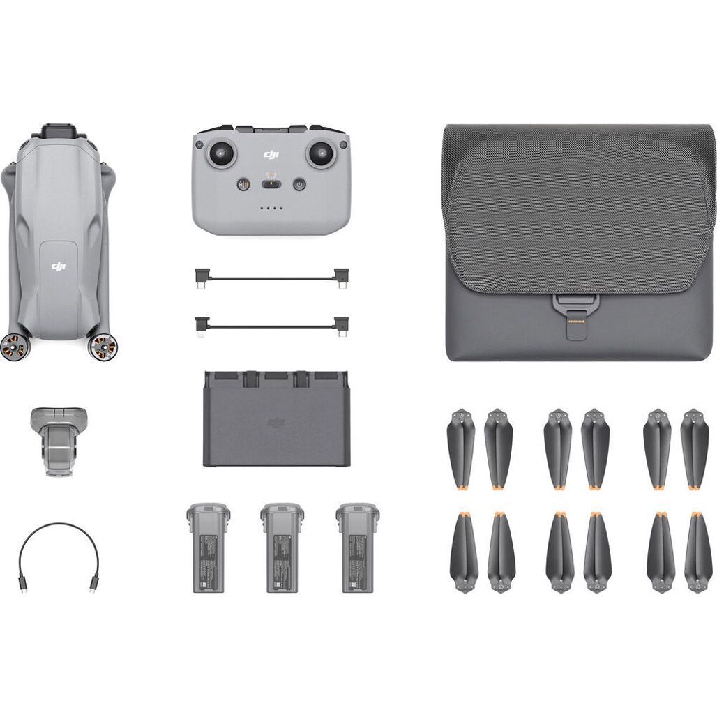 Квадрокоптер DJI Air 3 Drone Fly More Combo with RC-N2 (CP.MA.00000692.01) EU
