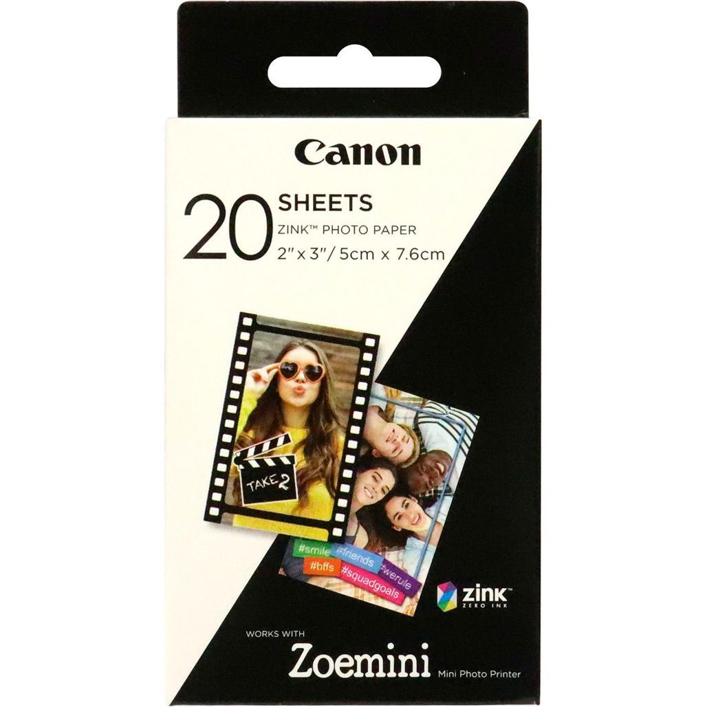 

Фотобумага Canon Zoemini ZINK Paper ZP-2030 20pcs (3214C002)