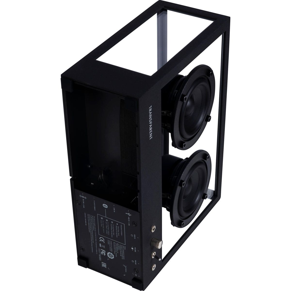 Портативна акустика Small Transparent Speaker STS-B Black