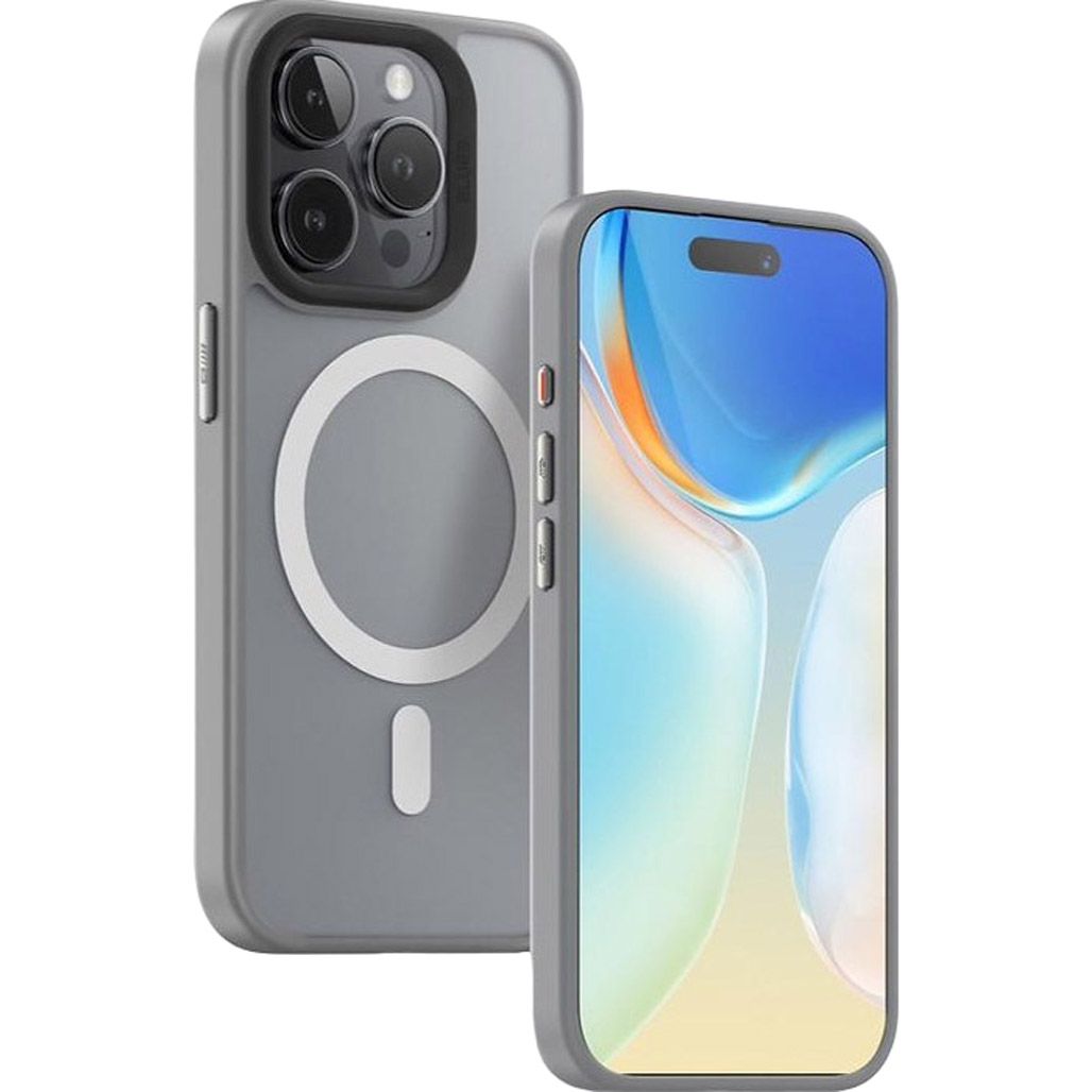 Чохол Blueo Frosted Anti-Drop with MagSafe для Apple iPhone 15 Pro Grey (BK5934-I15PGR)