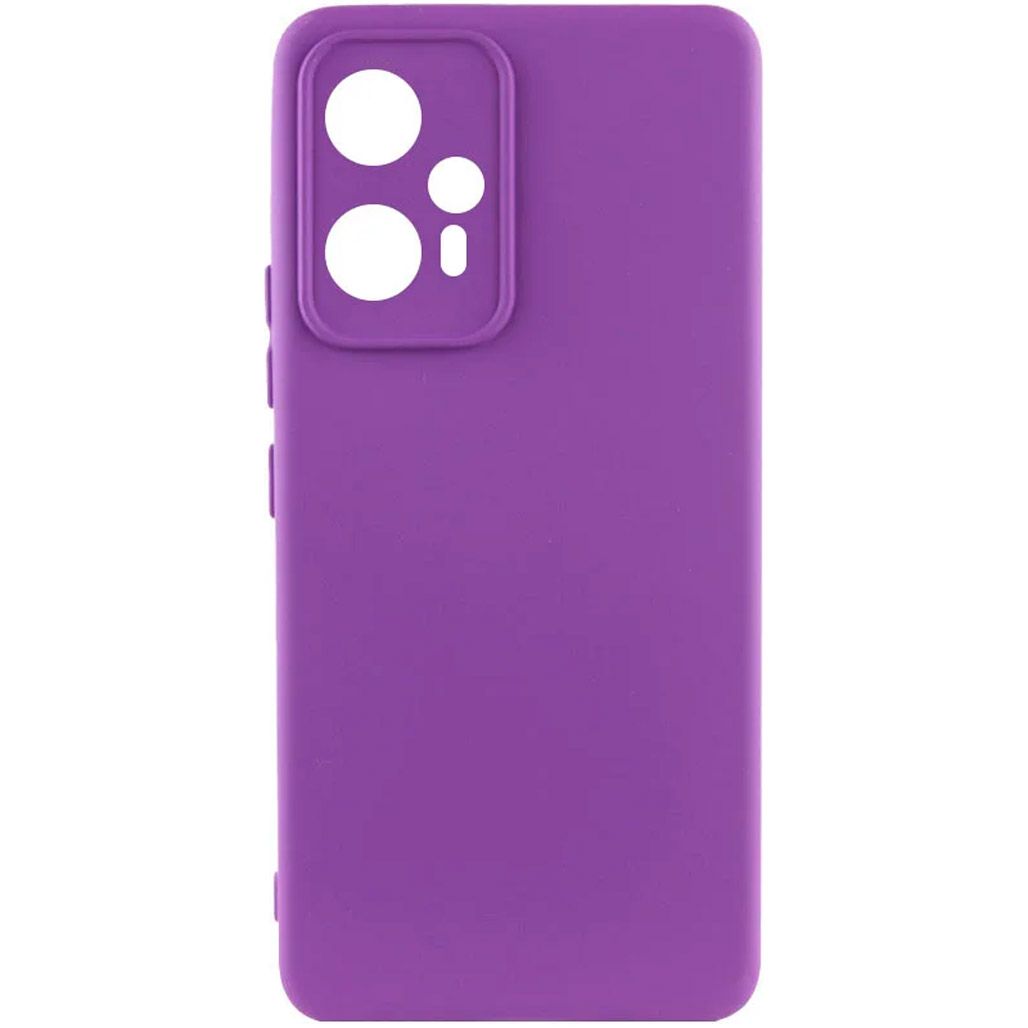 

Чехол Epic Lakshmi Full Camera Silicone Cover для Poco F5 / Redmi Note 12 Turbo Purple