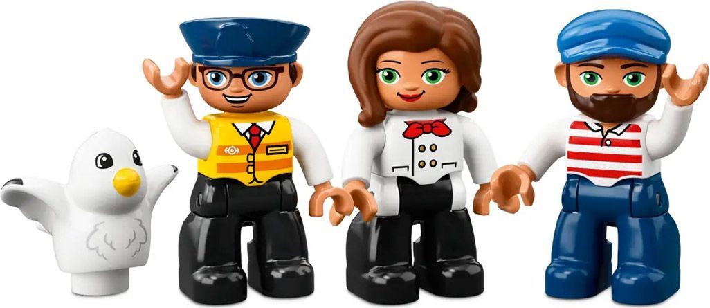 Конструктор LEGO DUPLO Town Вантажний поїзд (10875)