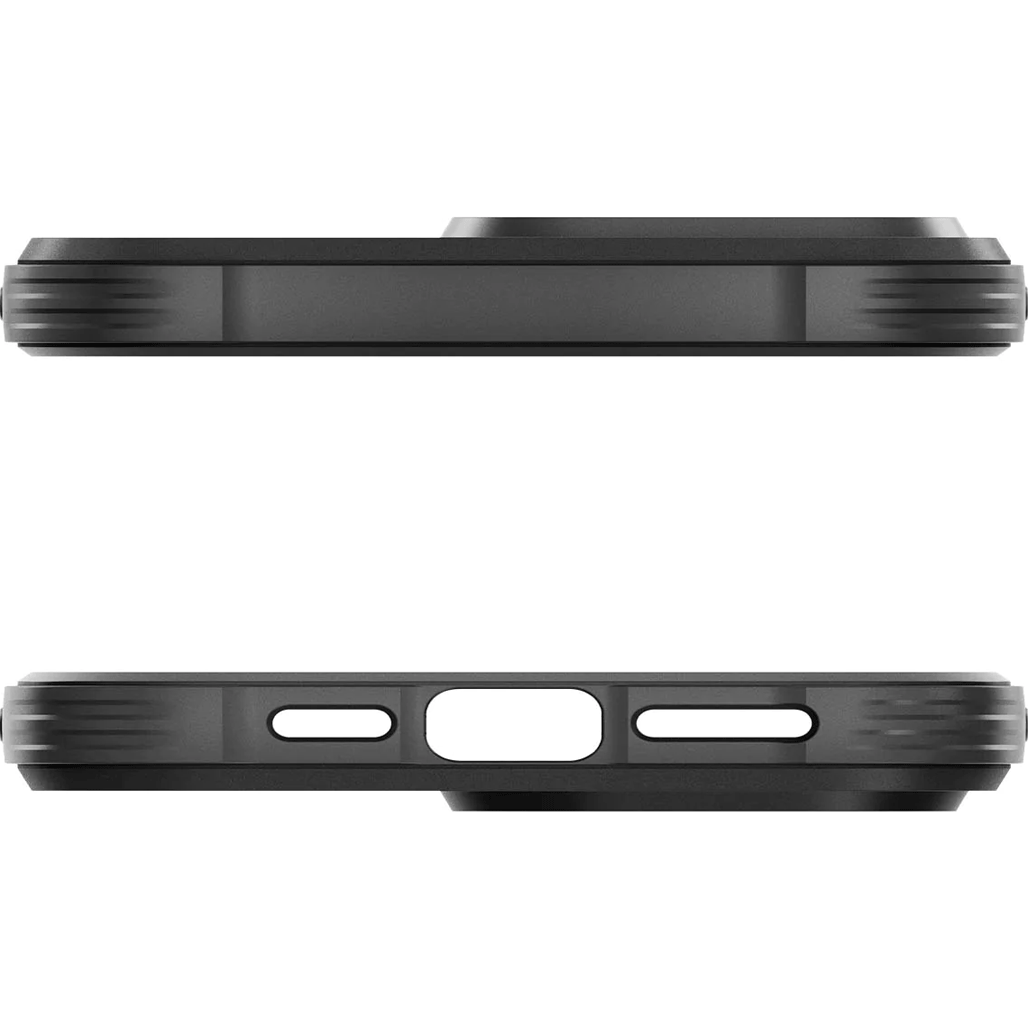 Чохол Spigen Rugged Armor with MagSafe для iPhone 15 Pro Matte Black (ACS06703)