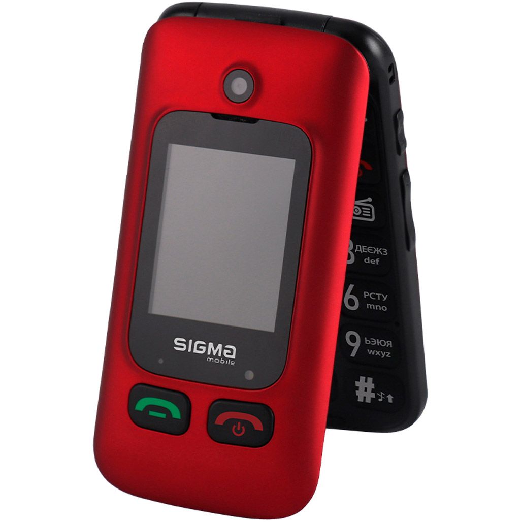 

Мобильный телефон Sigma mobile Comfort 50 Shell Duo Red (4827798212516) UA-UCRF
