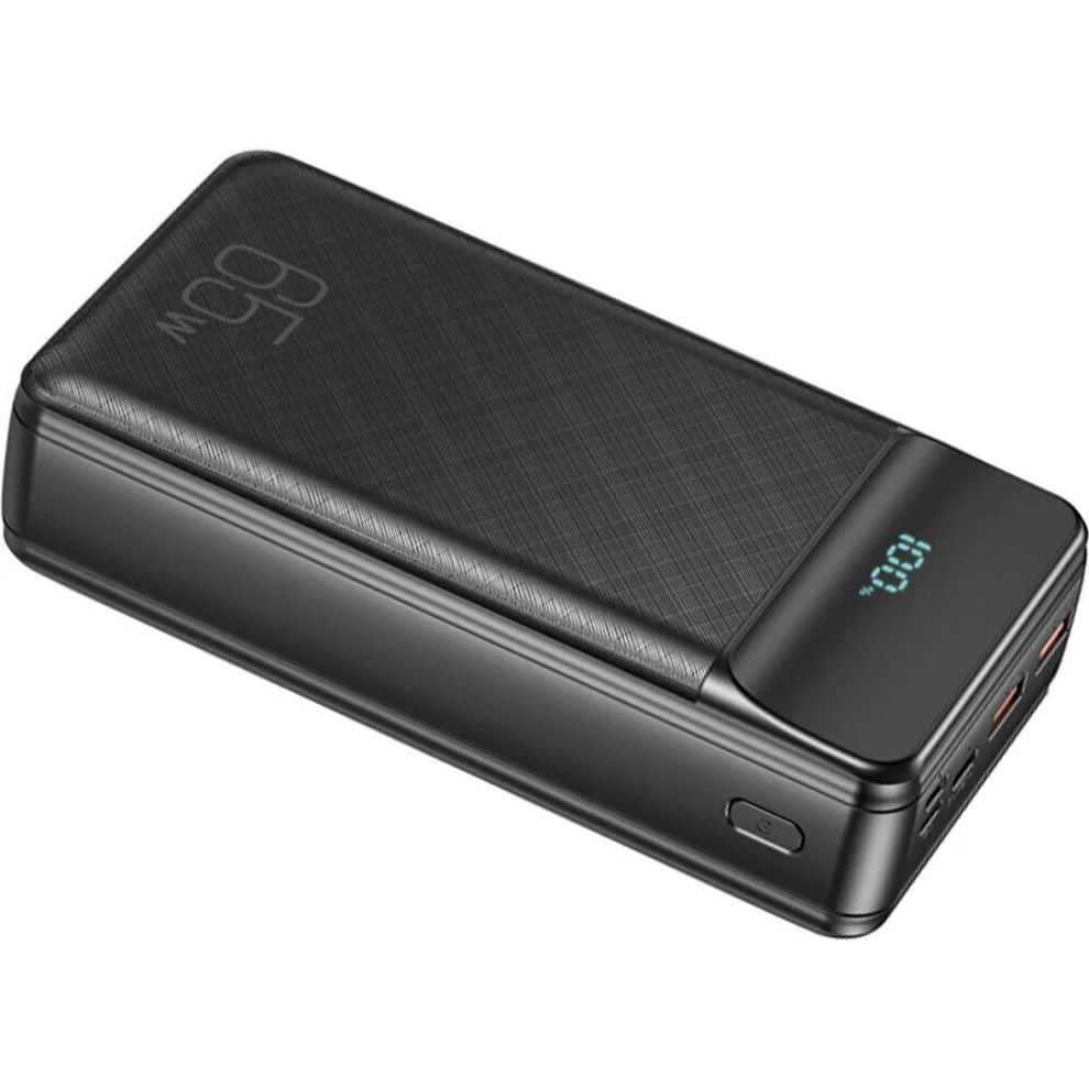 Зовнішній акумулятор XO PR201 30000mAh 65W Black