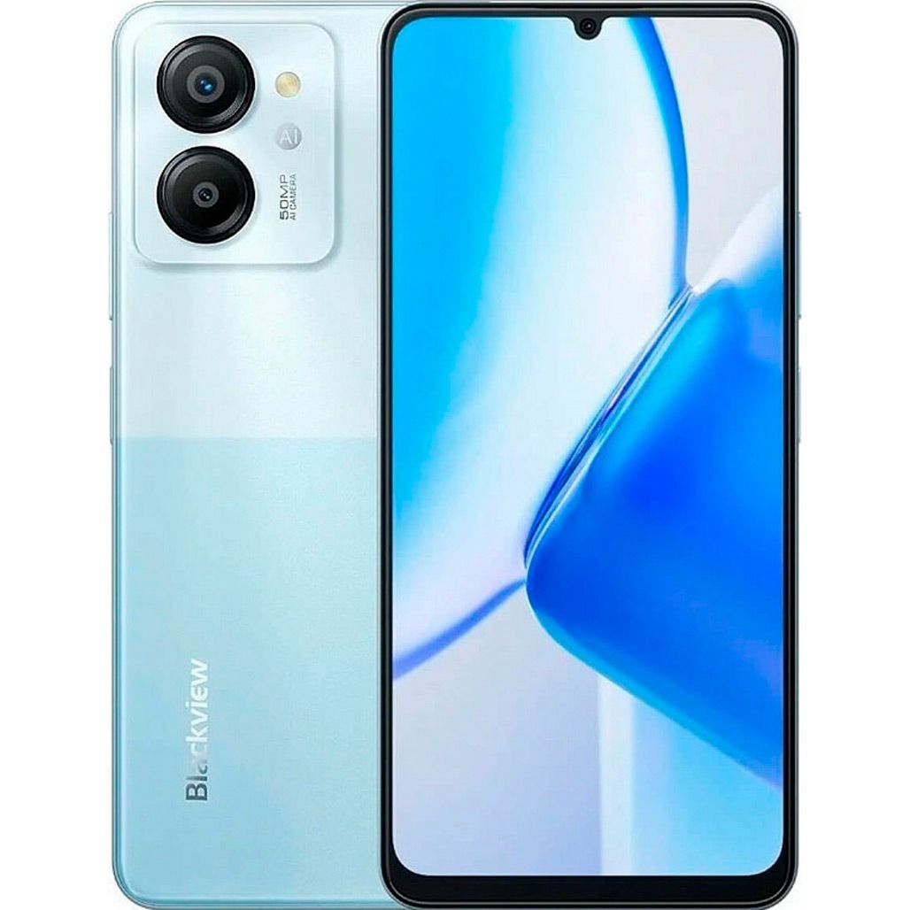 

Смартфон Blackview Color 8 8/256GB Ripple Blue EU