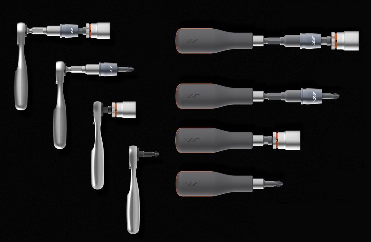 Викрутка з комплектом біт та насадок Xiaomi Jimi Home Screwdriver Set (JM-GNT41)