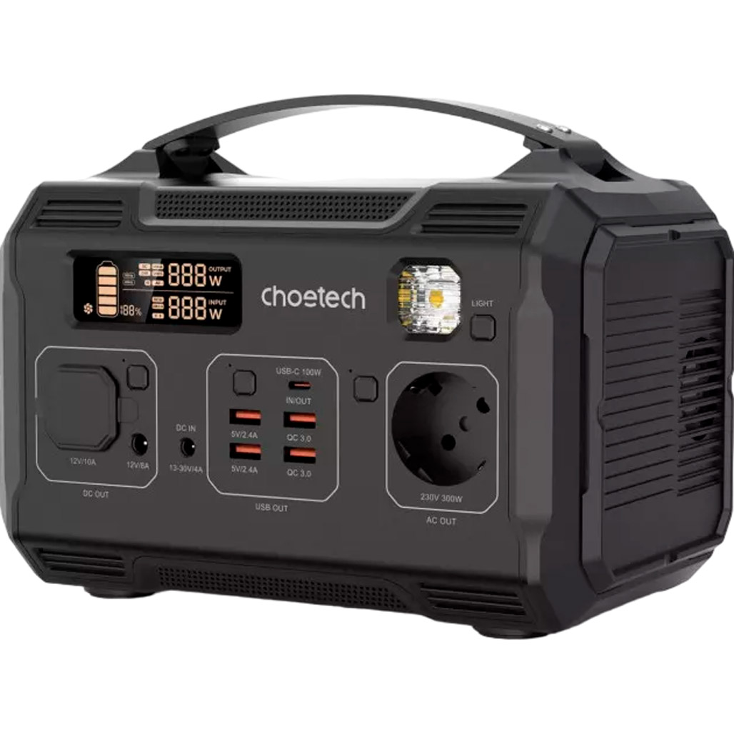 

Зарядна станція Choetech Portable Power Station BS002-V2 300W 2022 Edition