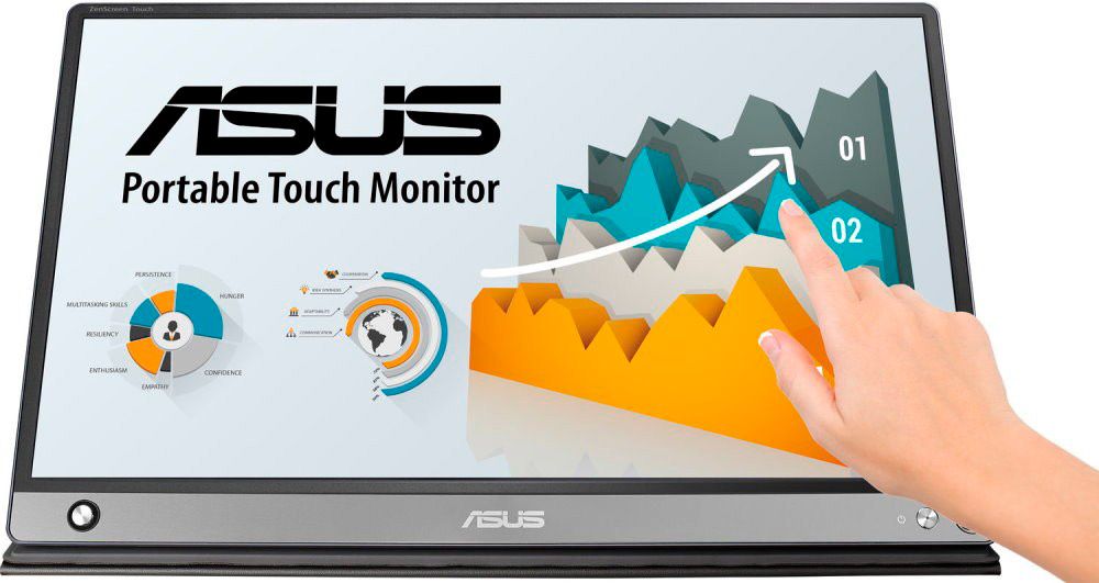 Портативний монітор Asus MB16AMT (90LM04S0-B01170)