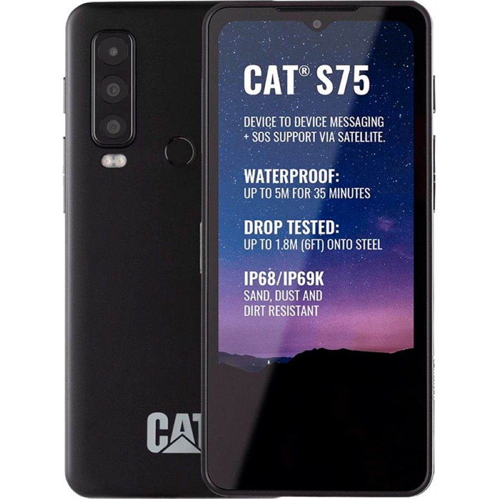 

Смартфон Caterpillar CAT S75 6/128GB 5G Black