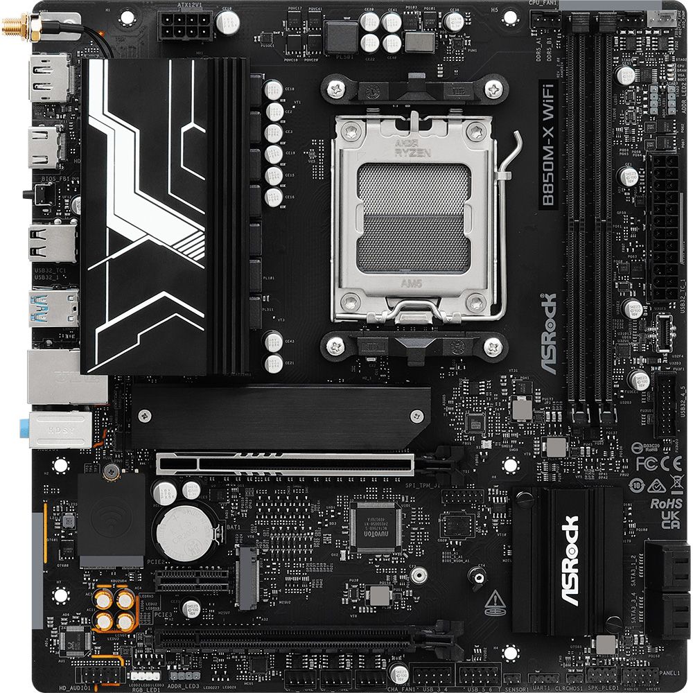 

Материнська плата ASRock B850M-X WiFi R2.0