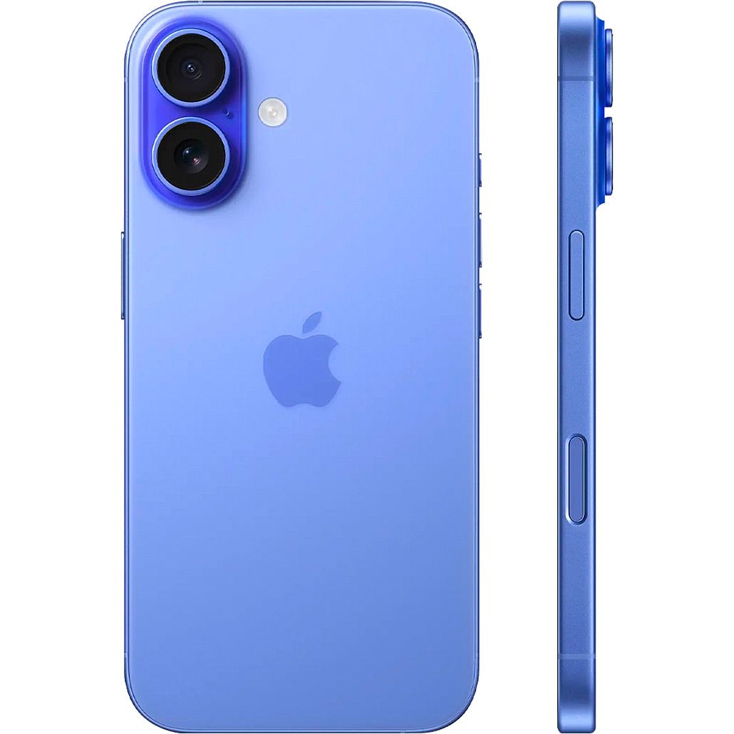 Смартфон Apple iPhone 16 Plus 128GB Ultramarine (MXVX3)