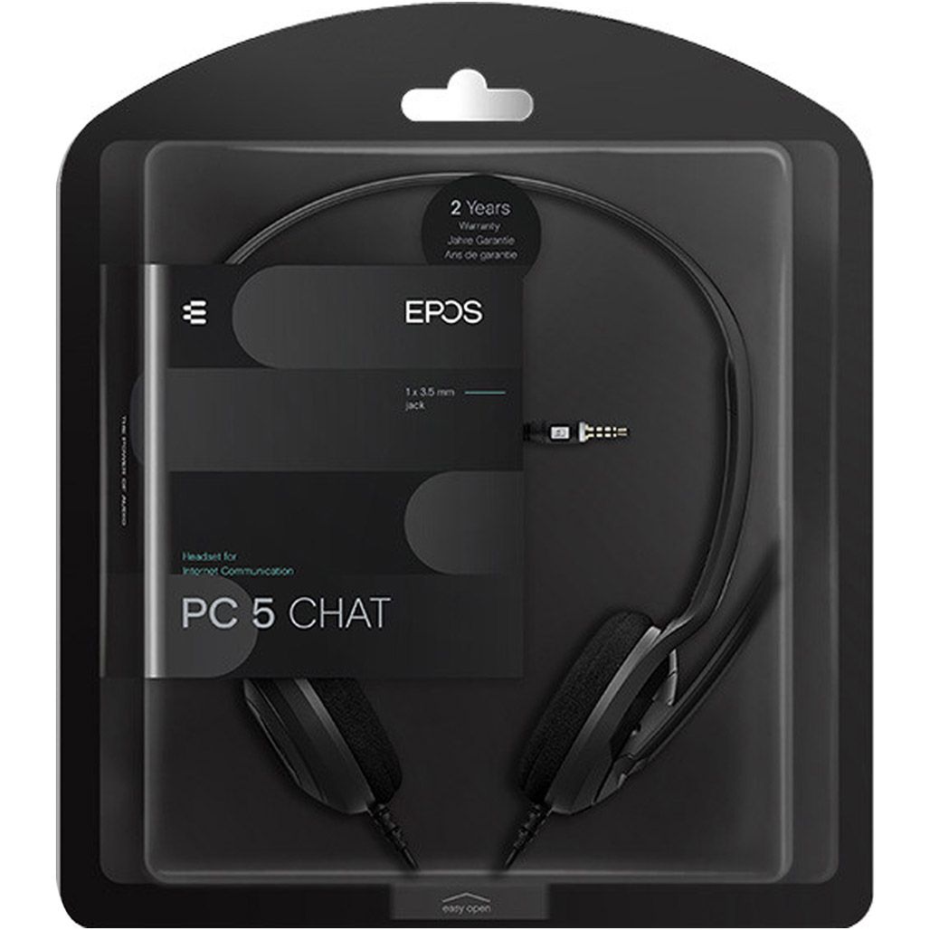 Комп`ютерна гарнітура Sennheiser Epos PC 5 Chat (1000445)