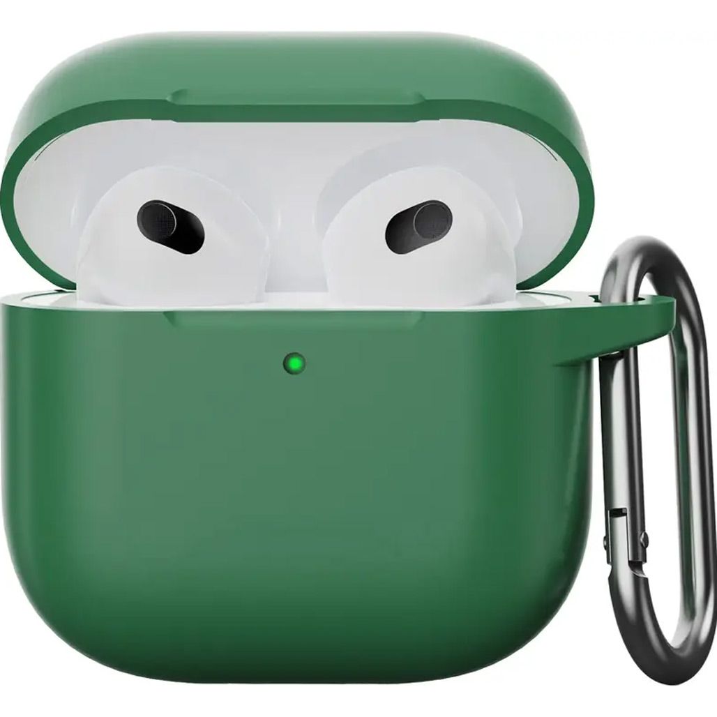 

Чохол Silicone Case для Apple AirPods 4 Pine Needle Green