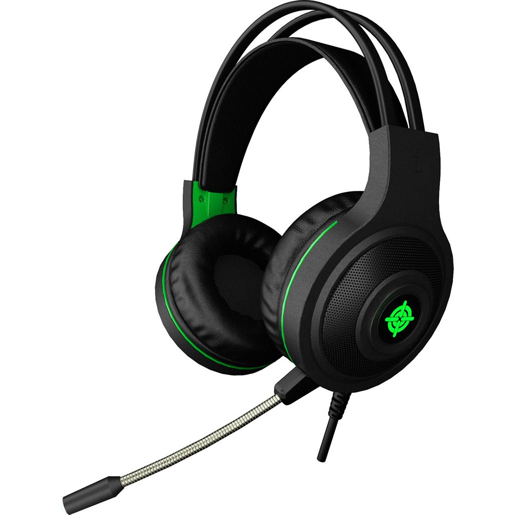 

Ігрові навушники GamePro Racer HS610G Black/Green