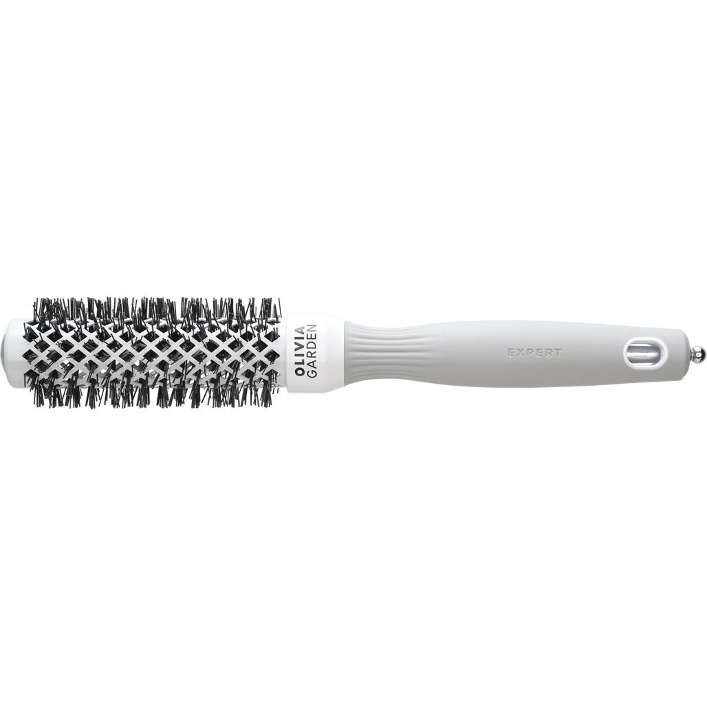 Термобраш Olivia Garden Expert Blowout Shine 25mm White&Grey (OGID2003) фото 2
