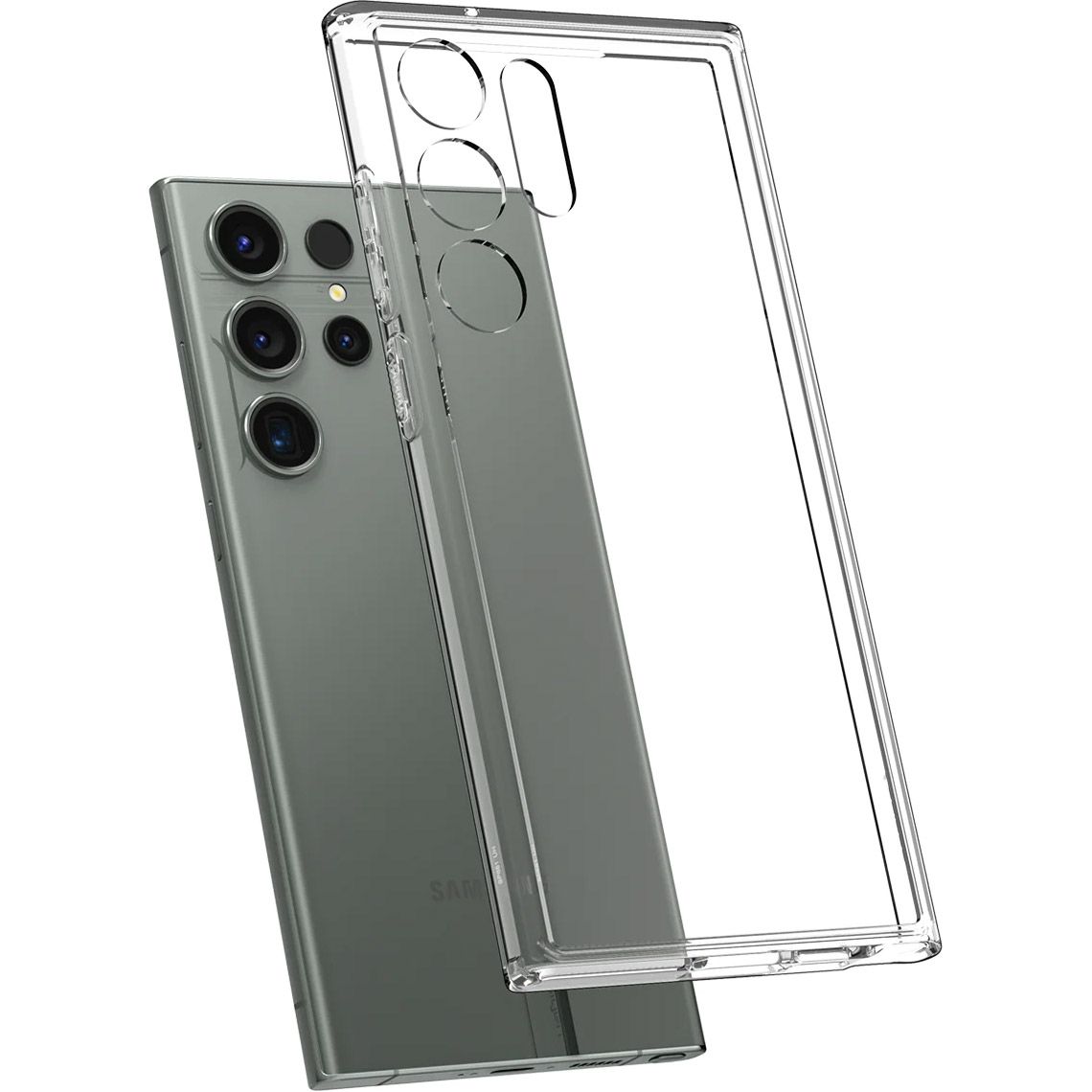 Чохол Spigen Ultra Hybrid для Samsung Galaxy S23 Ultra Crystal Clear (ACS05617)