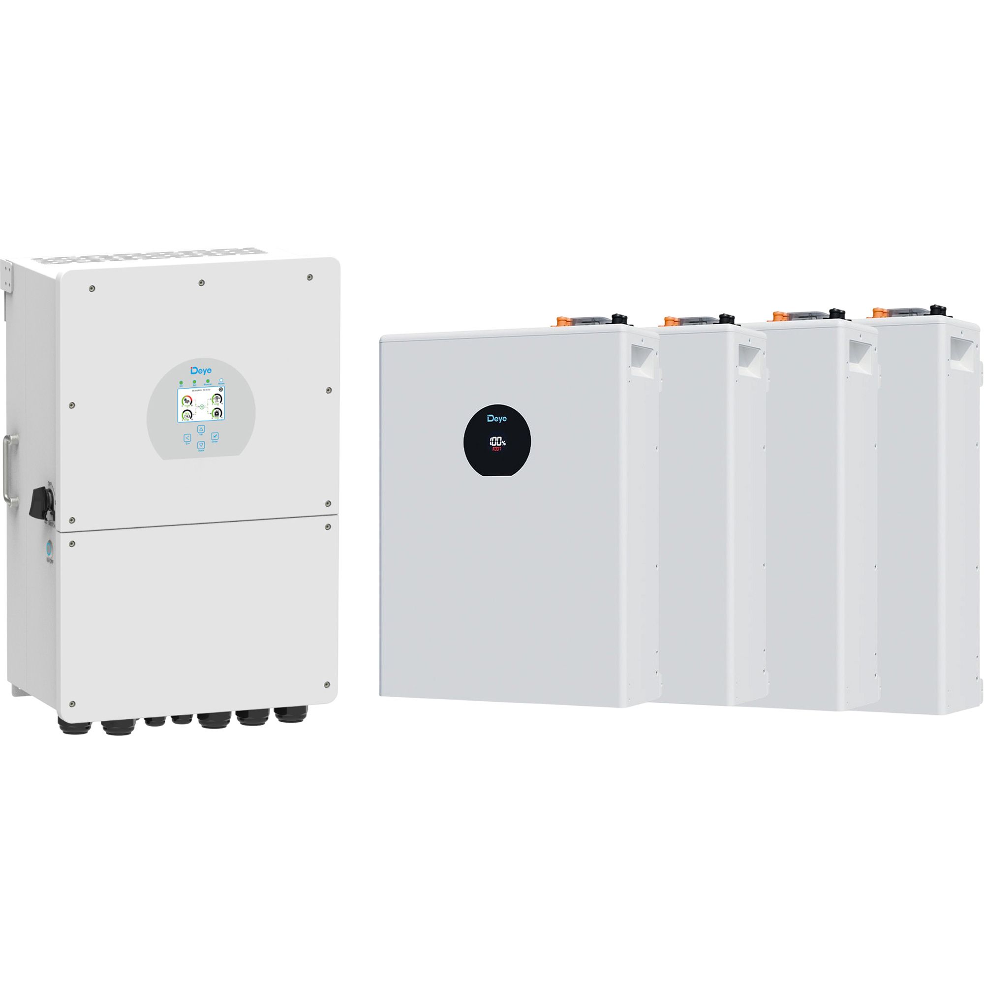 

Система хранения энергии Deye SUN-16K-SG01LP1 16kW + 4 АКБ SE-F5 Pro-С 20.4 kWh (51.2V/100Ah/5120Wh)
