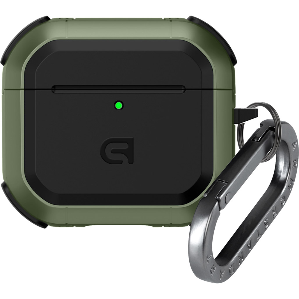 Чохол ArmorStandart Panzer для Apple AirPods 4/5 Olive Green (ARM82554)