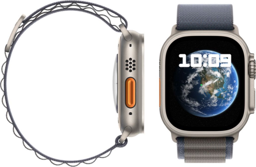 Смарт-годинник Apple Watch Ultra 2 Titanium Case with Blue Alpine Loop Small