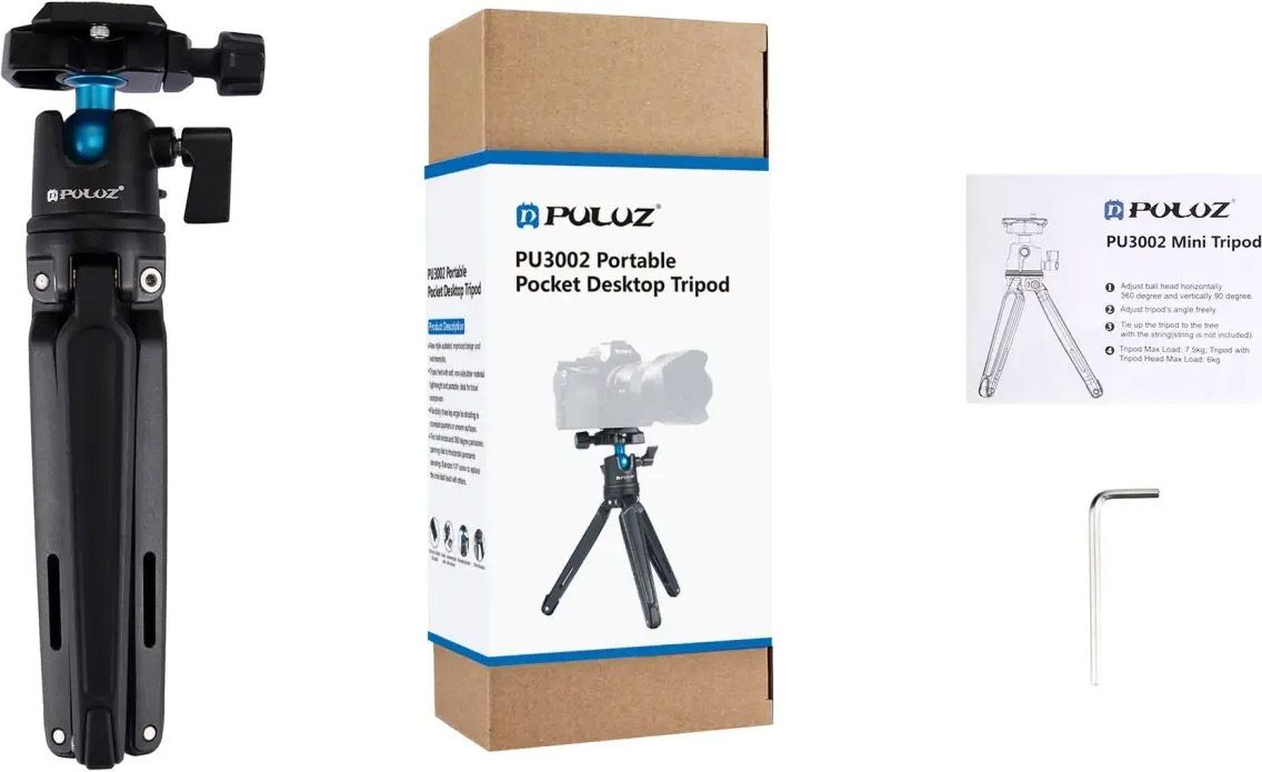 Штатив із поворотною головкою Puluz PU3002