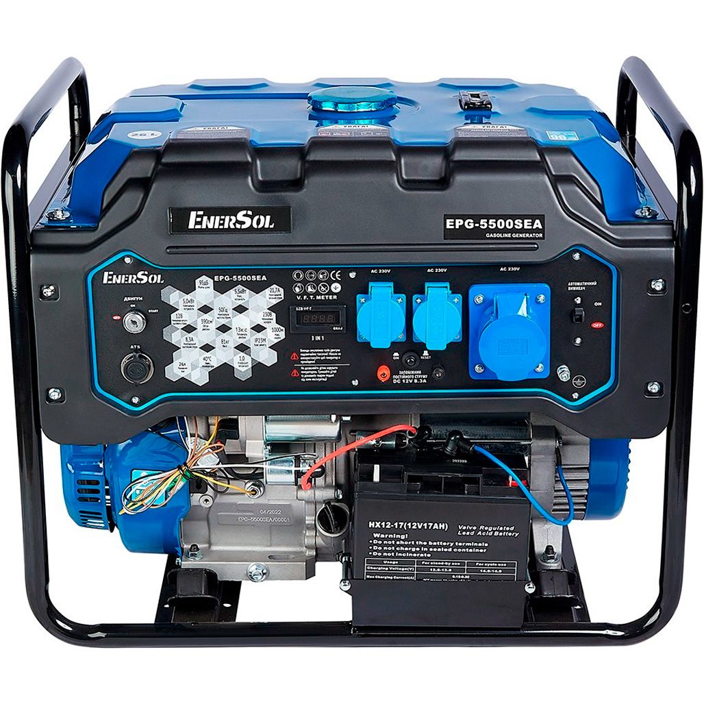 

Генератор бензиновий EnerSol EPG-5500SEA (30794)