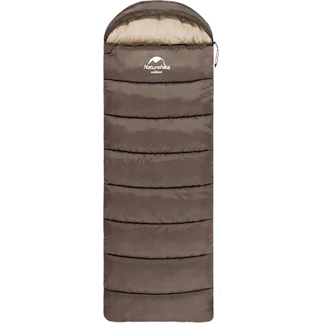 

Спальний мішок Naturehike U250S NH20MSD07 L Brown (692759576929)